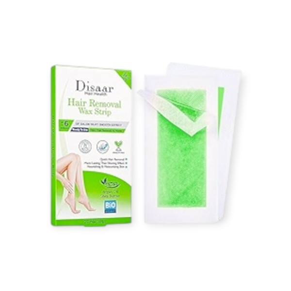 DISAAR ARGAN OIL HAIR REMOVAL WAX STRIP - 20 STRIPS