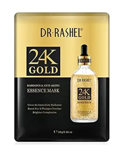 DR RASHEL 24k GOLD SILK MASK BY 5