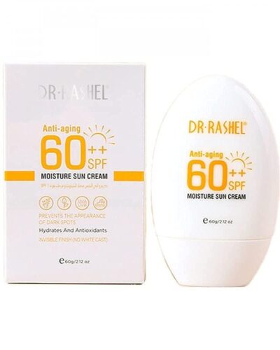 DR RASHEL ANTI-AGING 60+ MOISTURE SUN CREAM