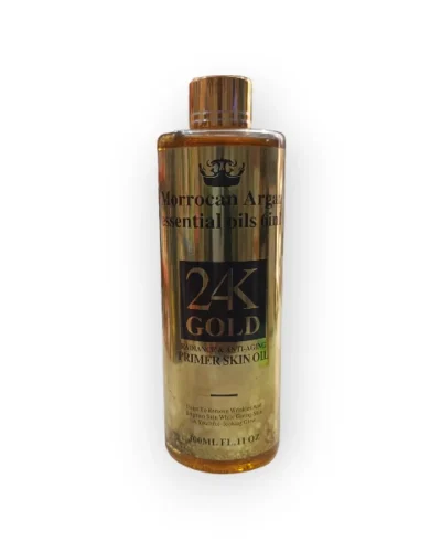 MOROCCAN ARGAN ESSENTIAL OILS 300ML - 24K GOLD