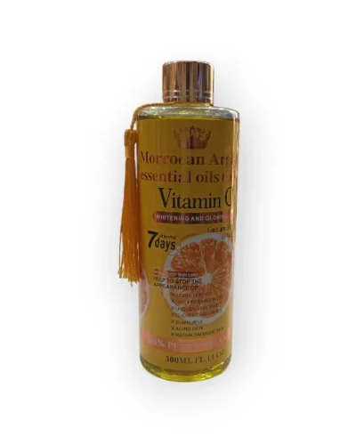 MOROCCAN ARGAN ESSENTIAL OILS 300ML - VITAMIN C