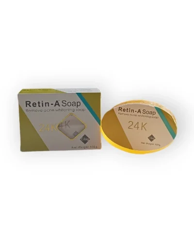 RETIN-A REMOVE ACNE WHITENING SOAP - 24K