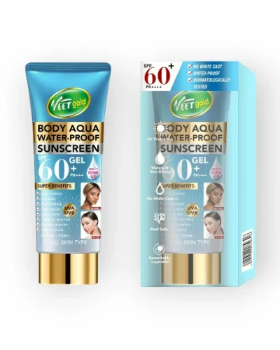 VEETGOLD BODY AQUA WATER-PROOF SUNSCREEN 120ML