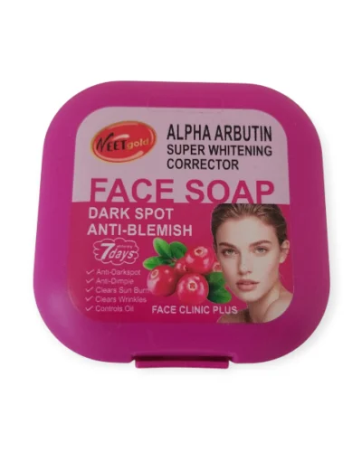 VEETGOLD FACE SOAP 100G - ALPHA ARBUTIN