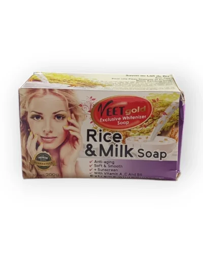VEETGOLD RICE & MILK SOAP 200G