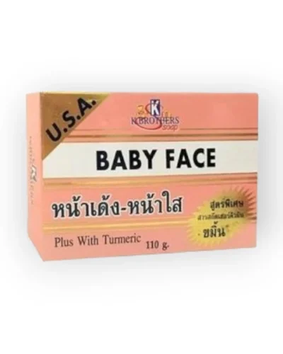 K.BROTHERS BABY FACE SOAP PLUS TURMERIC 110g
