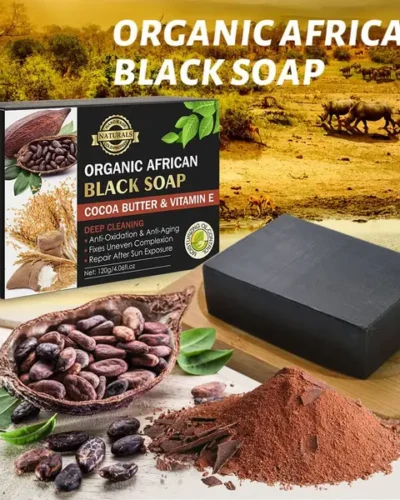 PEI MEI ORGANIC BLACK SOAP 120G