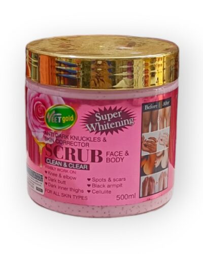 VEETGOLD ANTI-DARK KNUCKLES AND SKIN CORRECTOR SCRUB
