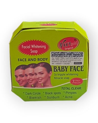 VEETGOLD BABY FACE MIRACLE SOAP