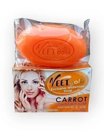 VEETGOLD CARROT EXTRA WHITENING SOAP