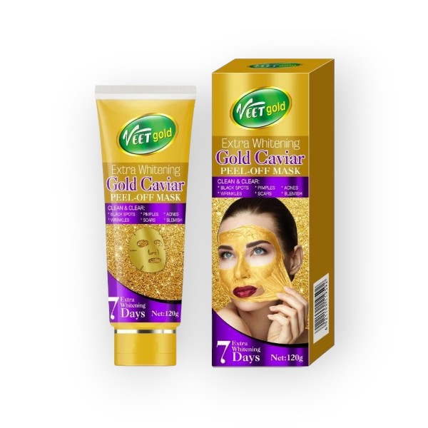 VEETGOLD GOLD CAVIER PEEL OFF MASK