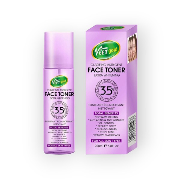 VEETGOLD CLARIFYING ASTRINGENT FACE TONER 200ML