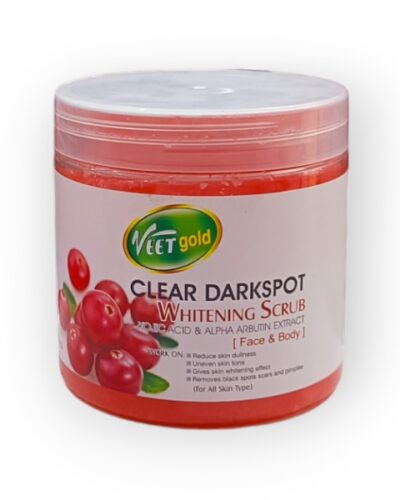 VEETGOLD CLEAR DARK SPOT WHITENING SCRUB