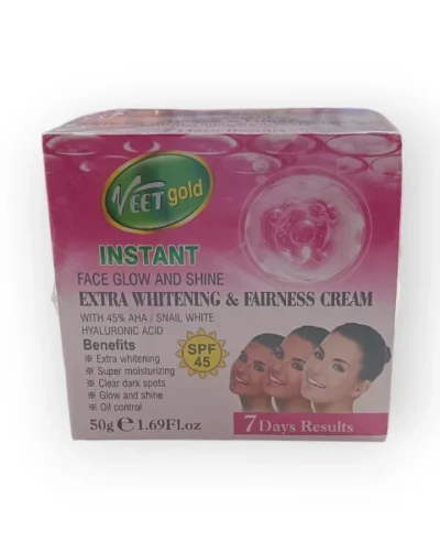 VEETGOLD INSTANT FACE GLOW AND SHINE CREAM