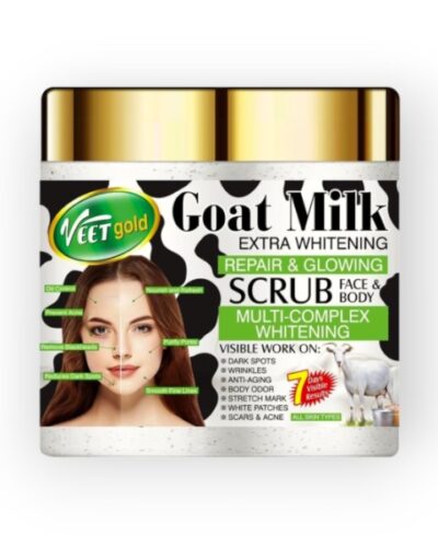 VEETGOLD GOATMILK EXTRA WHITENING SCRUB