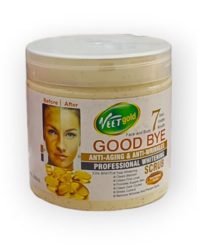 VEETGOLD ANTI-AGING AND ANTI-WRINKLES WHITENING SCRUB