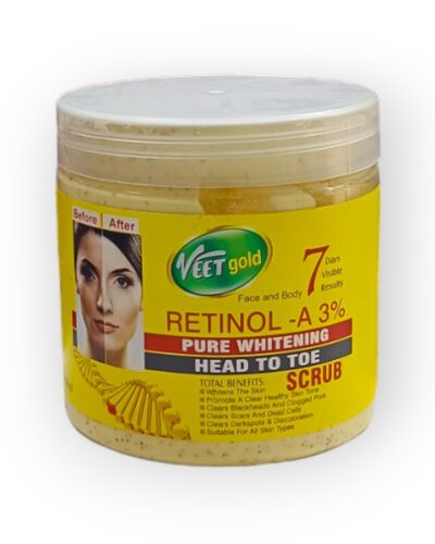 VEETGOLD RETINOL A 3% PURE WHITENING SCRUB