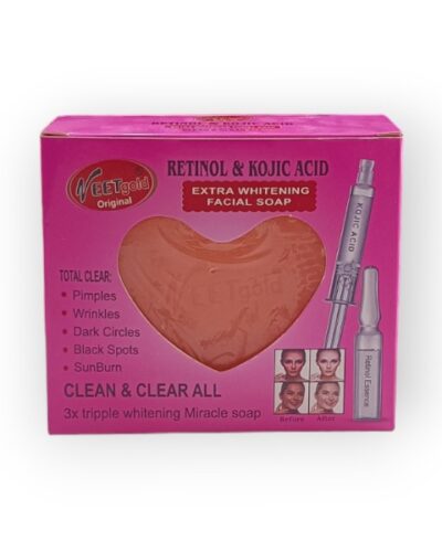 VEETGOLD RETINOL AND KOJIC ACID EXTRA WHITE FACIAL SOAP