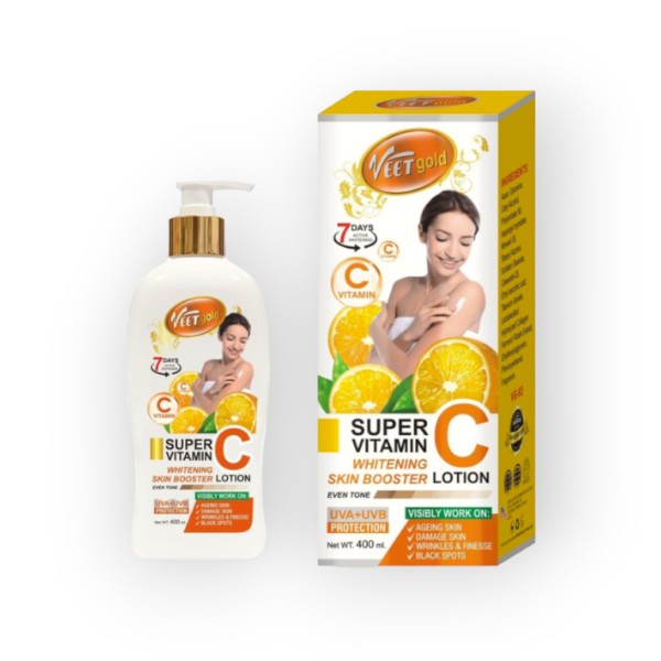 VEETGOLD SUPER VITAMIN C SKIN BOOSTER LOTION 400ML